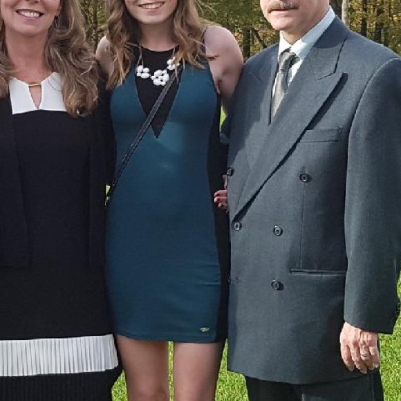 Dark teal Guess dress - Picture 5 of 5